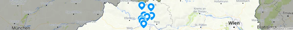 Map view for Pharmacies emergency services nearby Reichenau im Mühlkreis (Urfahr-Umgebung, Oberösterreich)